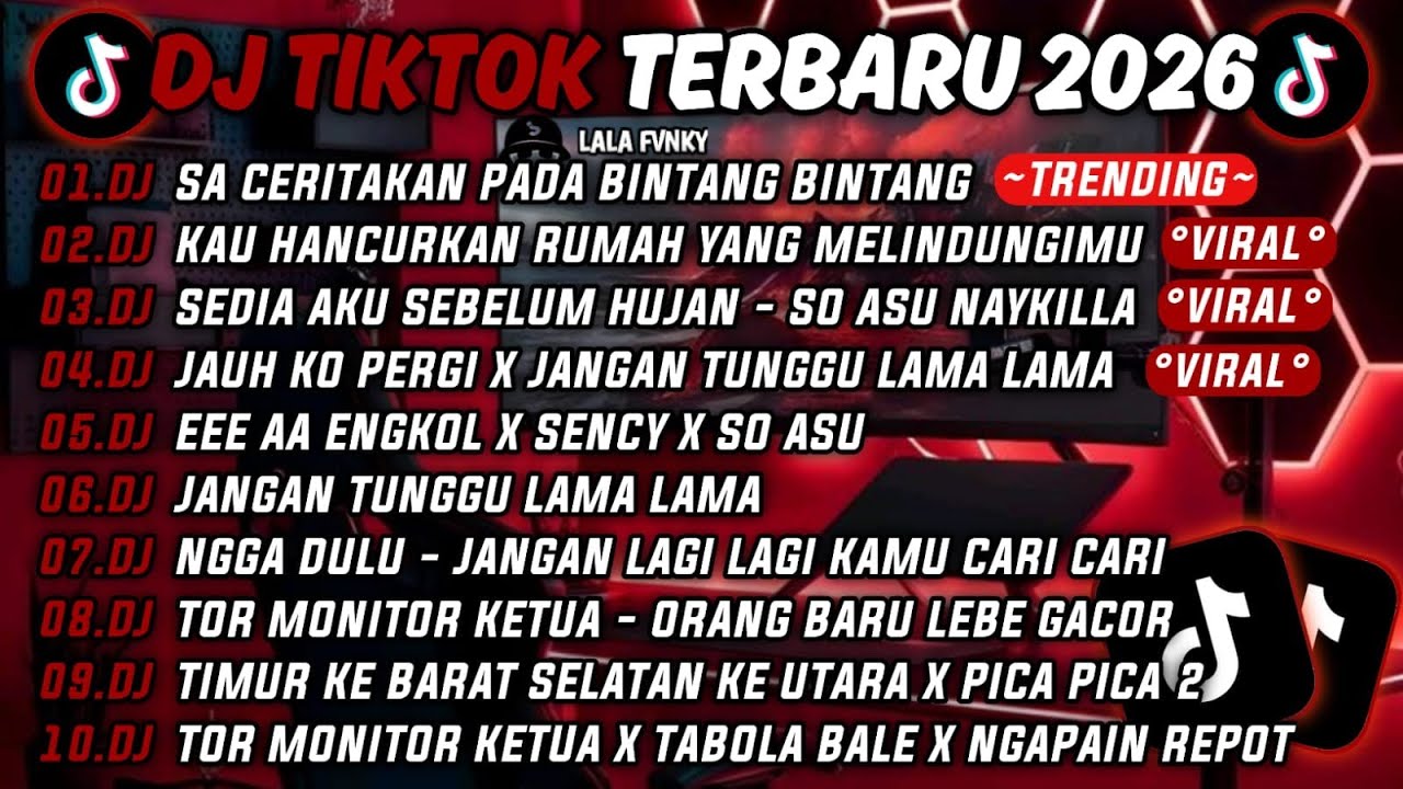 DJ TIKTOK TERBARU 2026🎵DJ SA CERITAKAN PADA BINTANG°🎵KAU HANCURKAN RUMAH YANG MELINDUNGIMU