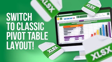 Switch to Pivot Table Classic View in Excel | Excel Nerds