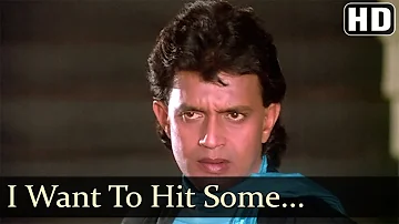 I Want To Hit Somebody - Mithun - Neelam - Waqt Ki Awaz - Hindi Songs - Kishore Kumar - Asha Bhosle