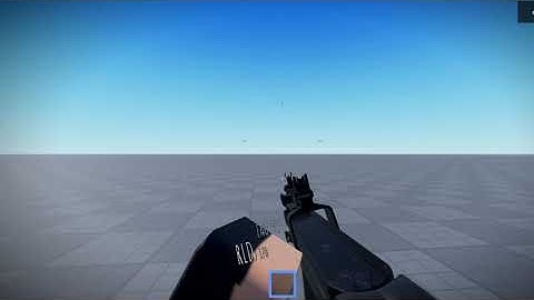 Roblox Fe gun kit / P90