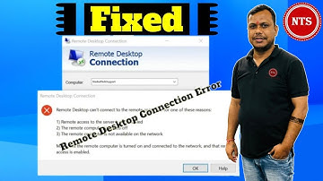 Solved: Remote desktop can