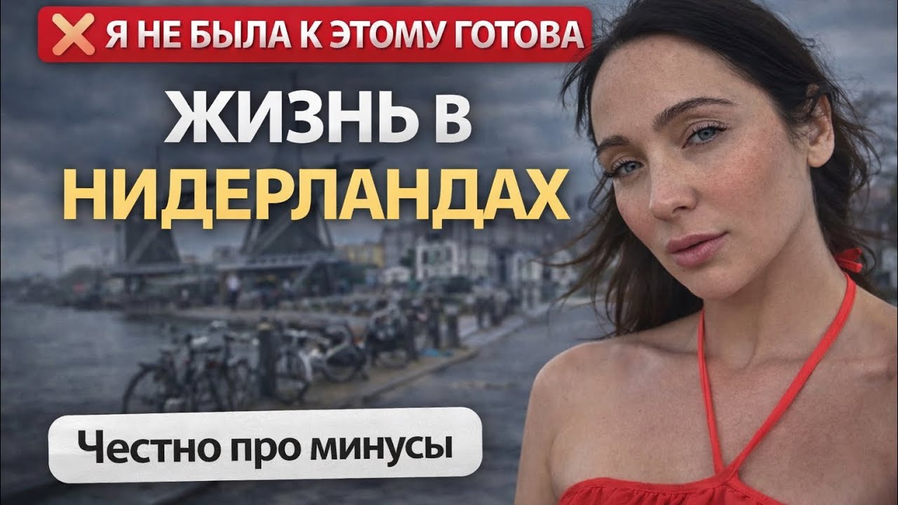 МИНУСЫ ЖИЗНИ В НИДЕРЛАНДАХ, о которых не говорят. 