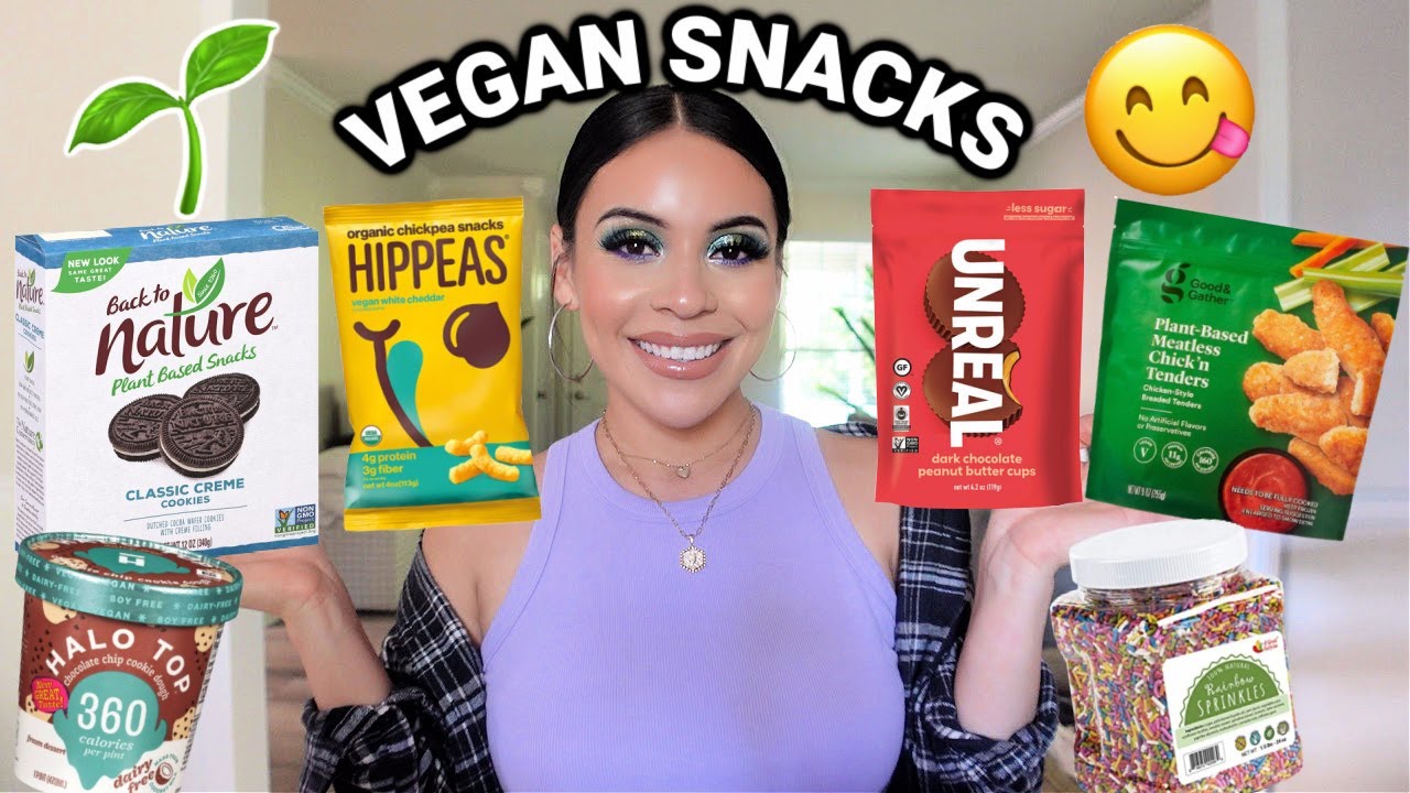 My FAVORITE Vegan Snacks! MUST TRY 😍 - YouTube