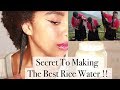 RICE WATER! HOW TO MAKE RICE WATER FOR FAST HAIR GROWTH!