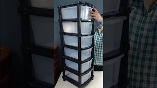 Transparent Plastic Modular Drawer System