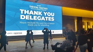 Boston Treats Delegates to the 114th NAACP National Convention To A Good Time In The Seaport Dist...