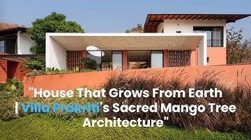 "House Built Around ONE Tree | Biophilic Design That Will BLOW Your Mind"