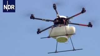 Hilfe von oben - Einsatz für die Drohnenpiloten | Die Nordreportage | NDR