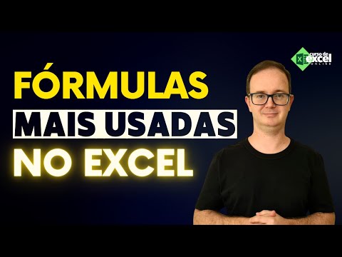 📊 As fórmulas mais usadas no Excel