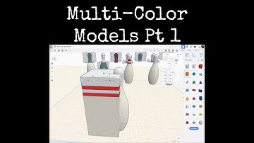 TinkerCAD Tips! Multi-Color Designs Part 1.           #tinkercad #caddesign #3dprintable #3dprinting