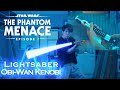 STAR WARS】EP1 Obi-Wanのライトセーバーを徹底再現！｜Realistic