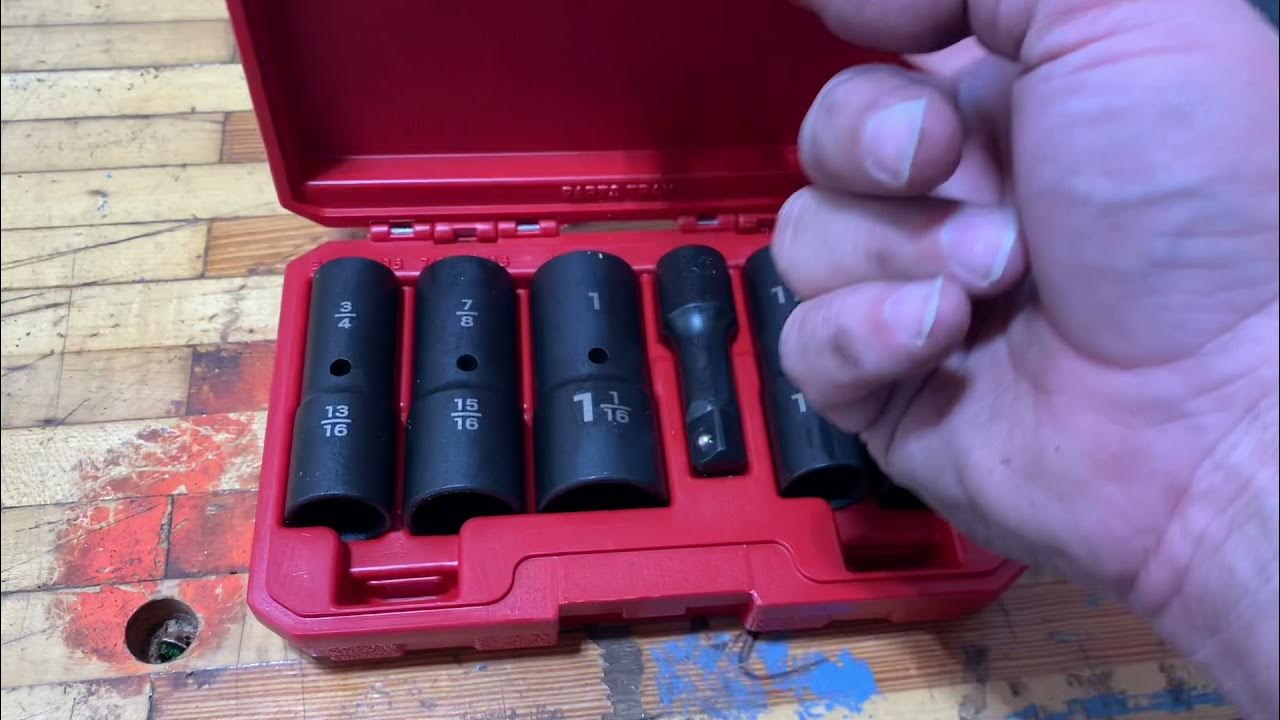 New Tekton impact flip sockets 1/2” inch drive. 6pice set YouTube