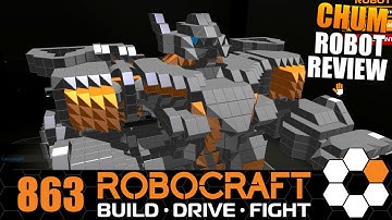 Robocraft Chum Robot Review Thanatos MEGABOT Jason6E