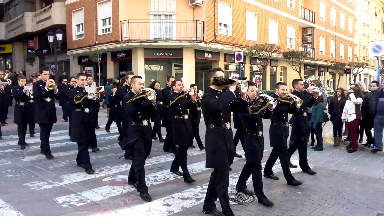 Banda del Stmo Cristo de la Caída, Yecla feb 2015
