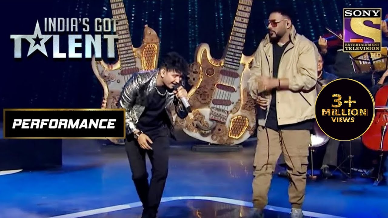 Badshah और Contestant ने साथ में किया Perform| India's Got Talent |Kirron, Shilpa, Badshah, Manoj M