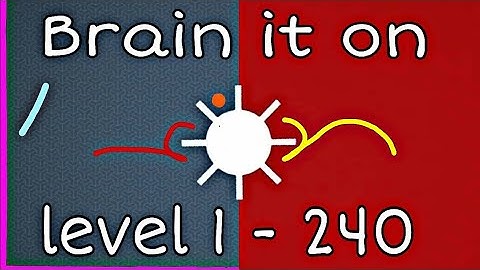 BRAIN IT ON LEVEL 1 TO 50 TUTORIAL 😃| Easy and funny tricks 😱 #technogamerz@TechnoGamerzOfficial