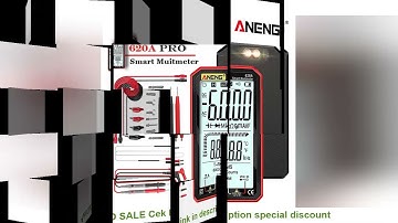 ANENG 620A Digital Smart Multimeter Transistor Testers 6000 Counts True RMS Auto Electrical Capacita