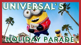 Desfile Navideño de Universal Studios en Orlando 2022!