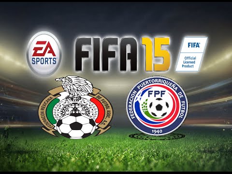 Fifa 15 Gameplay Mexico Vs Puerto Rico Youtube