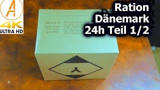 Dänemark 24h Ration - Teil 1/2 - MRE Review