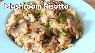 How to make Creamy mushroom Risotto that will melt in your mouth🍄🍄🍛