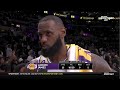 LeBron James talks after Los Angeles Lakers beat Memphis Grizzlies 111-101