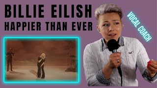 Billie Eilish - Happier Than Ever - New Zealand Vocal Coach Analysis and Reaction