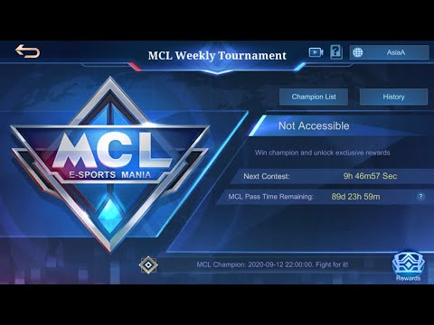How to join MCL Champion  Mobile Legend