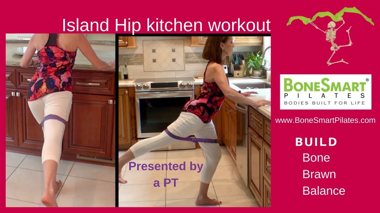 Island Hip Kitchen Counter Workout Pilates With Teresa Island Hip Kitchen Counter Workout Pilates With Teresa