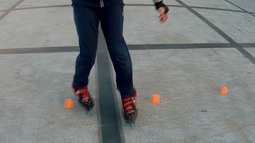 Freestyle Slalom Tricks : Tip Tap Cross