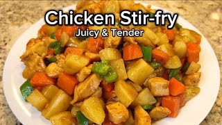 BETTER THAN TAKEOUT! Tasty chicken stir-fry recipe (Juicy & Tender)| 炒鸡丁 by TimeToCook 184 views 1 month ago 3 minutes, 29 seconds