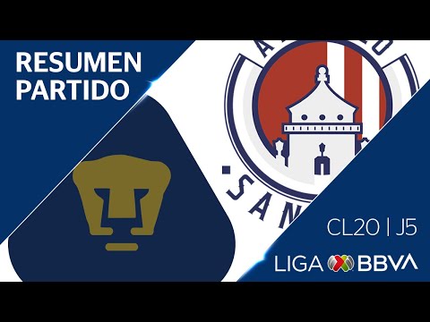 U.N.A.M. Pumas San Luis Goals And Highlights