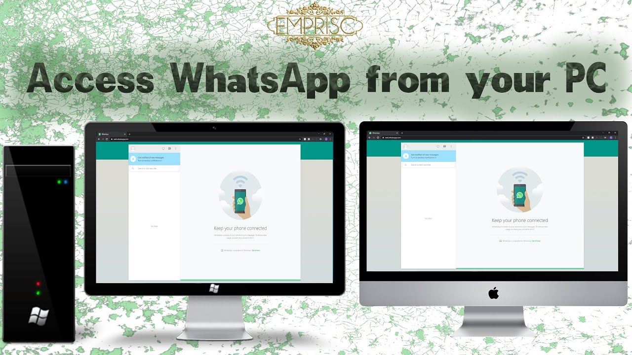 Use WhatsApp web on computer | Easy - YouTube