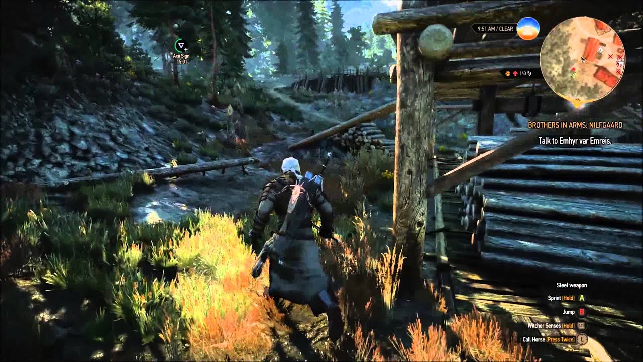 Witcher gambling den location