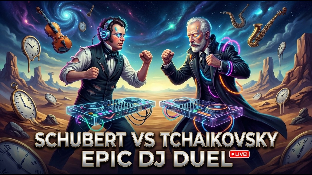 Schubert vs Tchaikovsky: Deep Melodic Techno Battle