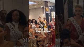 Miss Universe Contestants Walk Out After Organiser Rows With Miss Mexico
