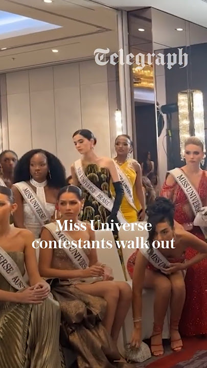 Miss Universe contestants walk out after organiser rows with Miss Mexico