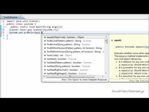 Java Tutorial 4   Greek