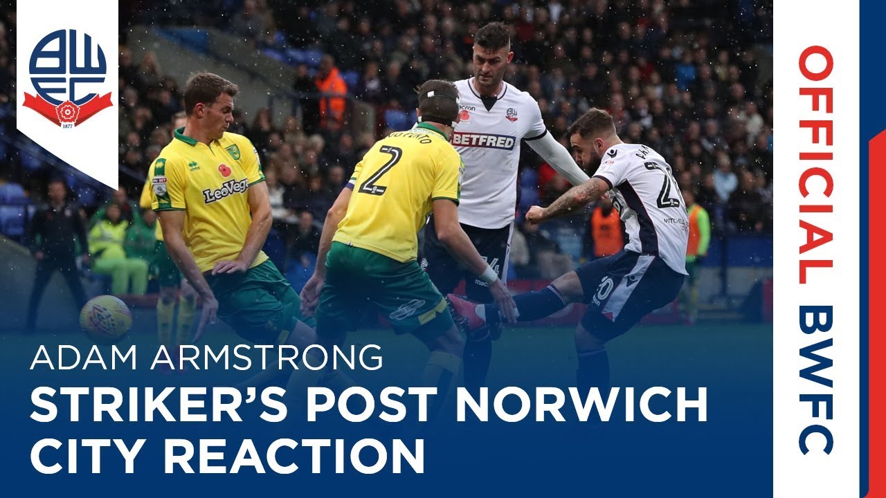 ADAM ARMSTRONG | Striker's post-Norwich City reaction football score