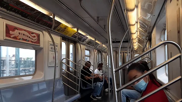 Crown Heights-Utica avenue bound R142 (5) train ride from nereid avenue to 219th street!