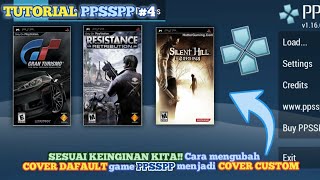 MENGUBAH COVER BAWAAN GAME PPSSPP MENJADI COVER KUSTOM screenshot 4