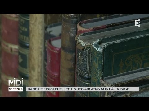 MADE IN FRANCE : Dans le Finistère, les livres anciens sont à la page