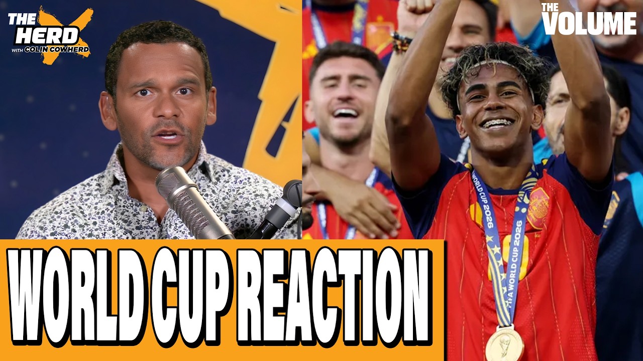 World Cup REACTION: Yamal’s Spain beats Messi’s Argentina + LeBron James | THE HERD