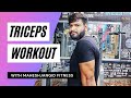 Triceps best workout with maheshjangid fitness