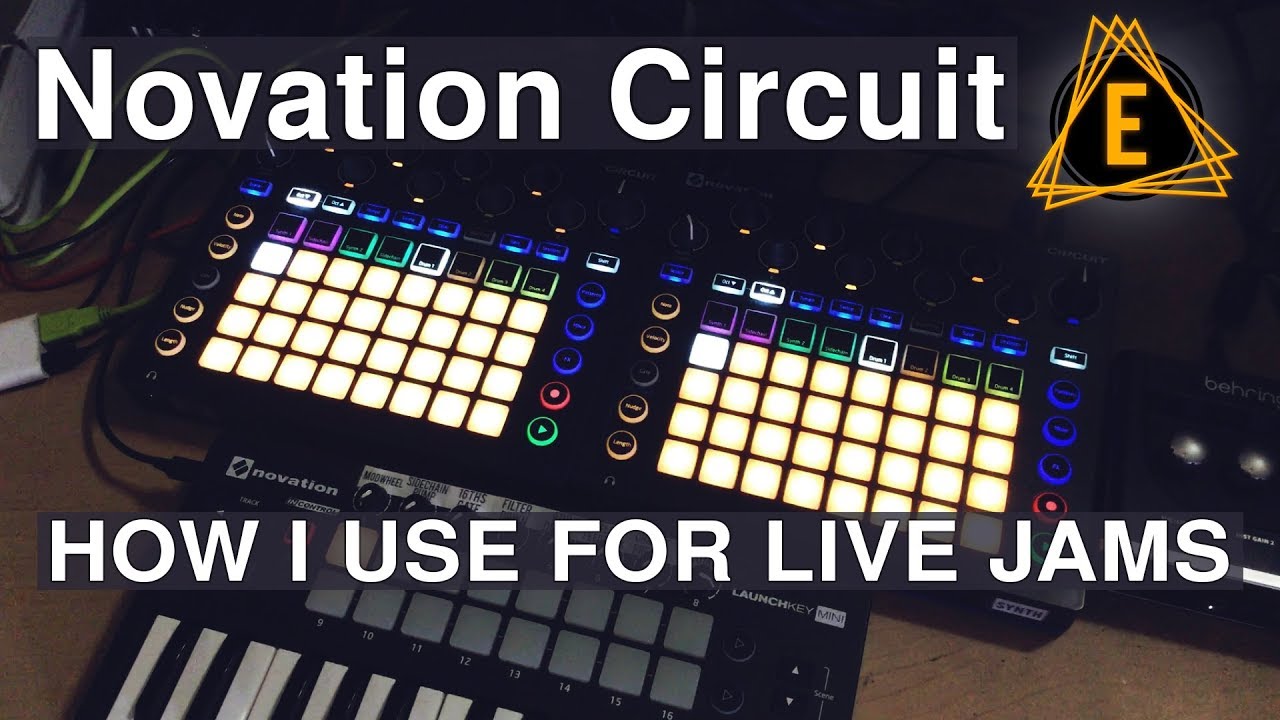 Novation Circuit How I Use For Live Jams YouTube