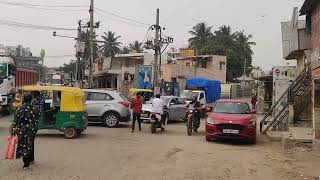 Varthur main road before widening