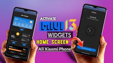 Enable MIUI 13 Widgets on Home Screen for All Redmi, Xiaomi & Poco Phones ft. Redmi Note 7 Pro