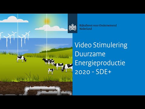 Video Stimulering Duurzame Energieproductie 2020 - SDE+