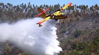 Incêndio na Serra de Monchique - Meios aéreos