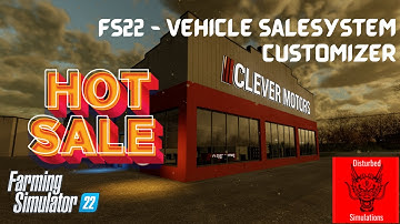 Vehicle Sale System Customizer - FS22 mod review and tutorial